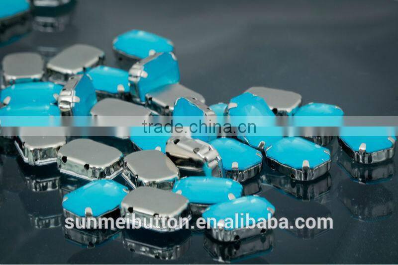 High Quality Flat Back Acrylic Rhinestone with Claws