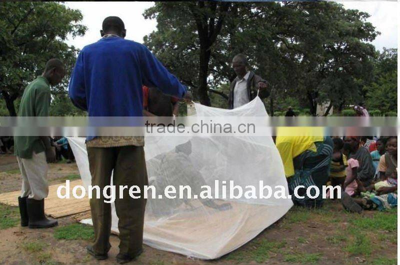 100% polyester WHO approved treated mosquito nets for DRRMN-1