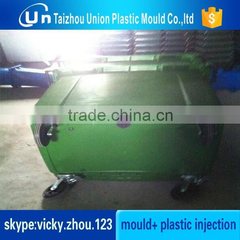 rich experience in making plastic dustbin mould