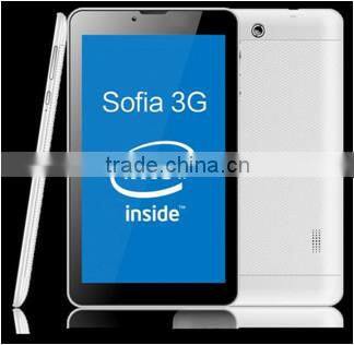 7 Inch Android 4.4 KitKat 3G Tablet PC 4GB Sofia 3230 Dual core 1.2GHz wifi BT GPS