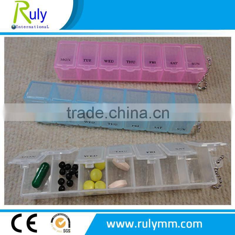 2015 new design all kind of weekly pill box factory directly