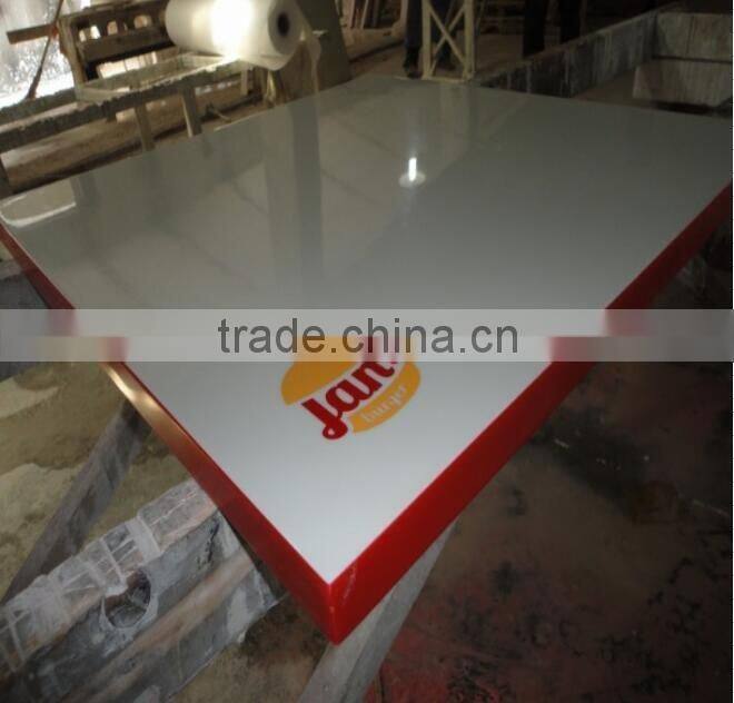 large size dining table , 10 person dining table artificial stone,made stone coffe table