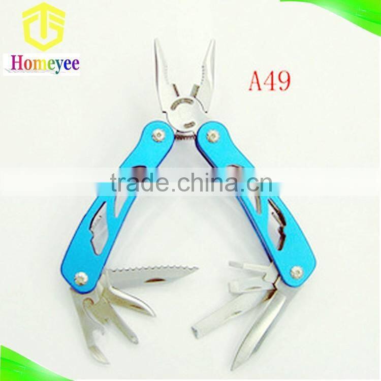 outdoor multifunction fishing plier with hollow out aluminum handle