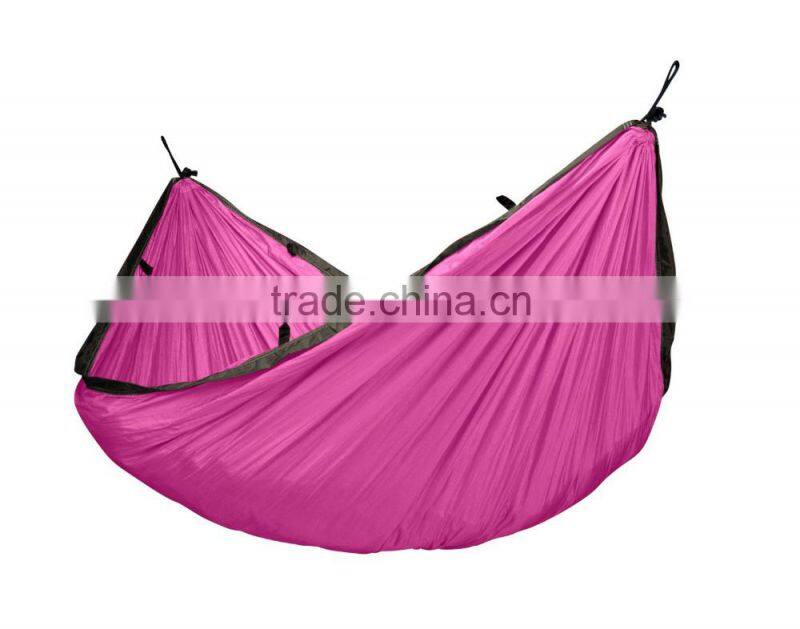 Ultra Light Outdoor Travel Nylon Mesh Parachute Hammock Wholesale