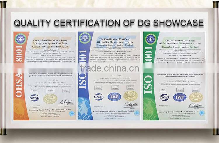 New Design Wooden Museum Glass Display Showcase