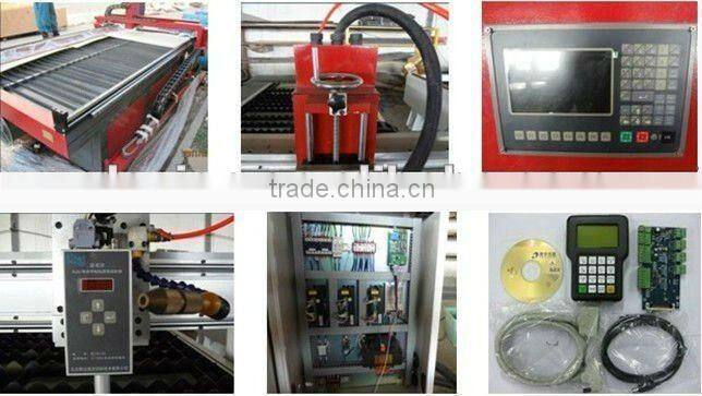 China cheap cnc plasma cutting machine for steel metal