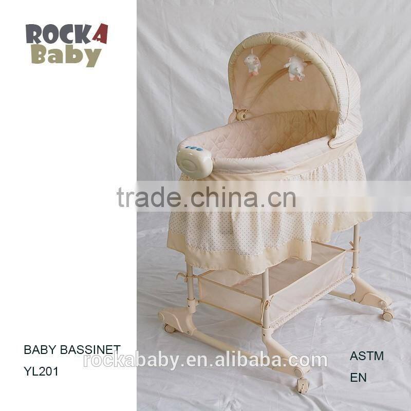 2 IN 1 BABY SLEEP CRADLE BASSINET COTTON BABY BASKET