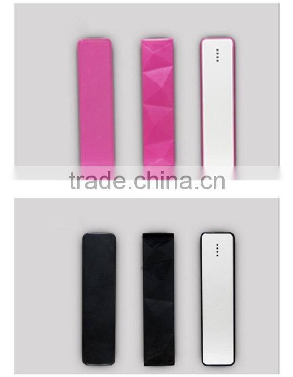 Guoguo 2016 high quality colorful 2000mAh mini portable mobile power bank