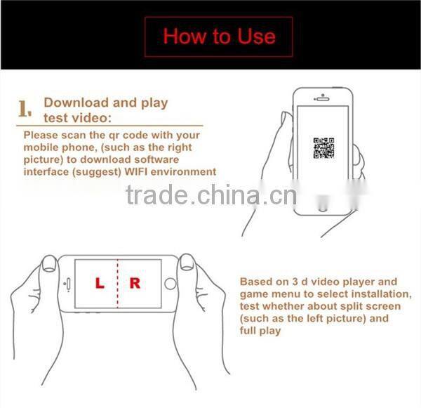 wholesale alibaba vr shinecon and high quality vr case 3.0 3d glasses virtual reality