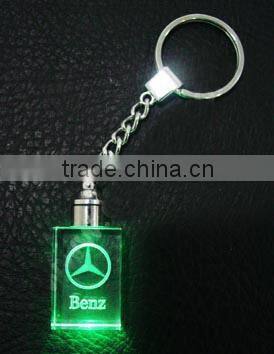 2016 Beautiful design 3d laser engraved human image with purple light