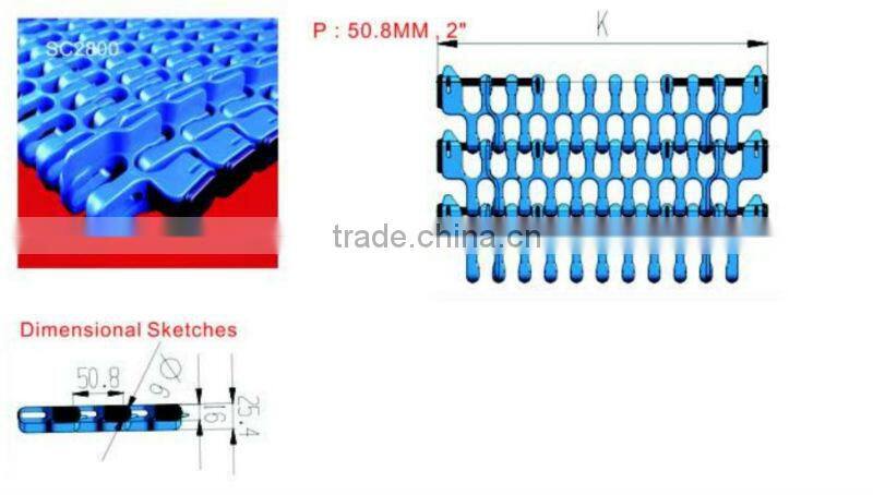 modular belt conveyor belt