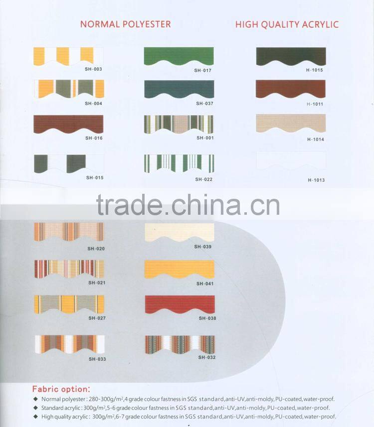 QIAKON new retractable awnings