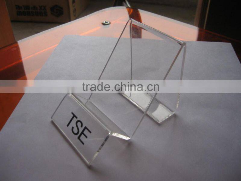 plastic mobile phone holders for retail printing logo clear cell phone holder acrylic cell phone display