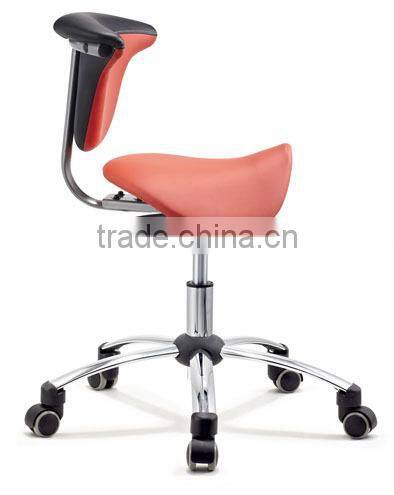 Alibaba Modern Genuine Leather Material barber equipment for sale saddle pedicure stool