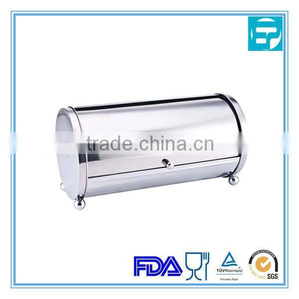 Stainless steel bread warmer with lid