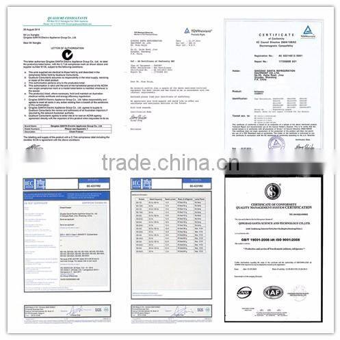 Christmas sale fridge 3 glass showcase display refrigerator