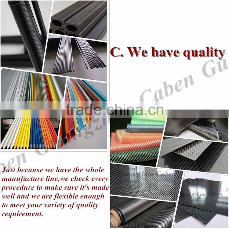 Weave carbon fiber stake