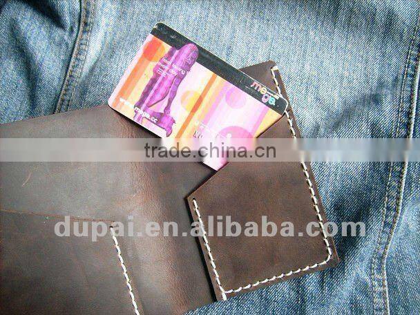 Leather mens handmade wallets