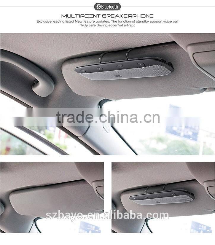 TZ900 Portable Smartphone Best Buddy Sunvisor Car Kit Bluetooth TZ900 Wireless Audio Music Speakerphone