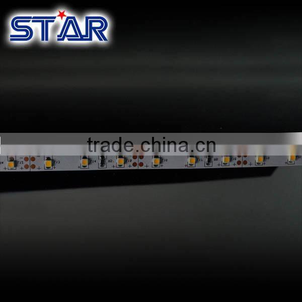24v 3528 60led 2.4w warm white IP20 non waterproof led tape lights for indoor decoration
