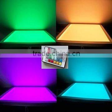 3 years warranty indoor decorative rgb color changing rectangular recessed led ceiling light