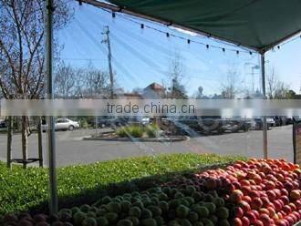 Product Uses 7.3x1.8m Clear PVC Tarpaulin Cover Market Stall Tarp,Glass Clear PVC Tarpaulin 350g 24ft*6ft