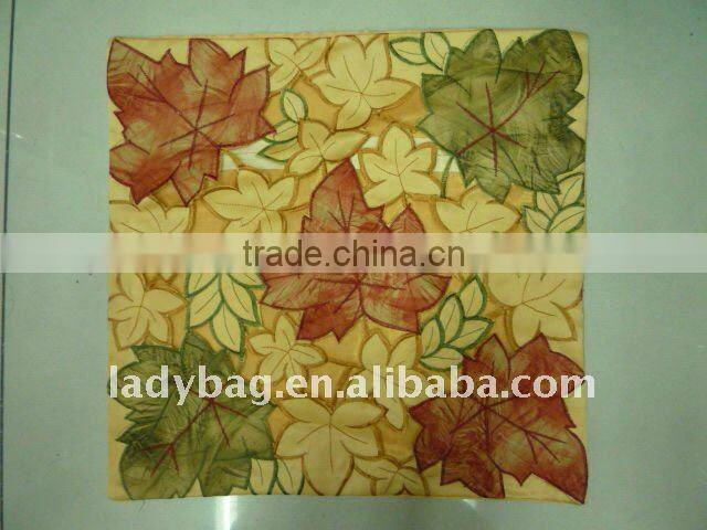 Embroidered cutwork Cushion