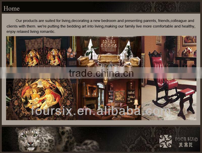 2014 new design 100% cotton 3d bedding set manufacturer