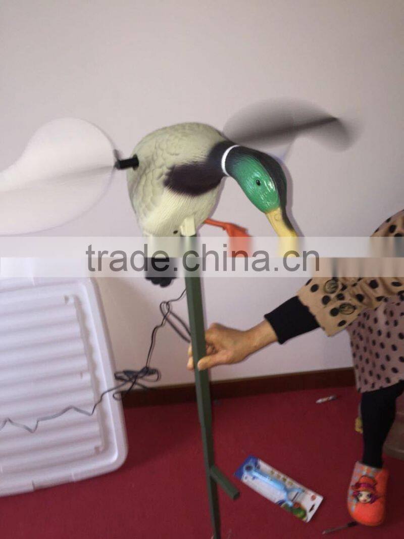 EVA wings flocked flying plastic pigeon decoy