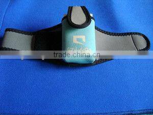 Black high quality neoprene phone and camera case