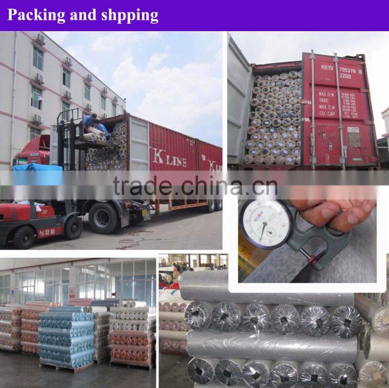 New design PVC leather for car seat for Africa market