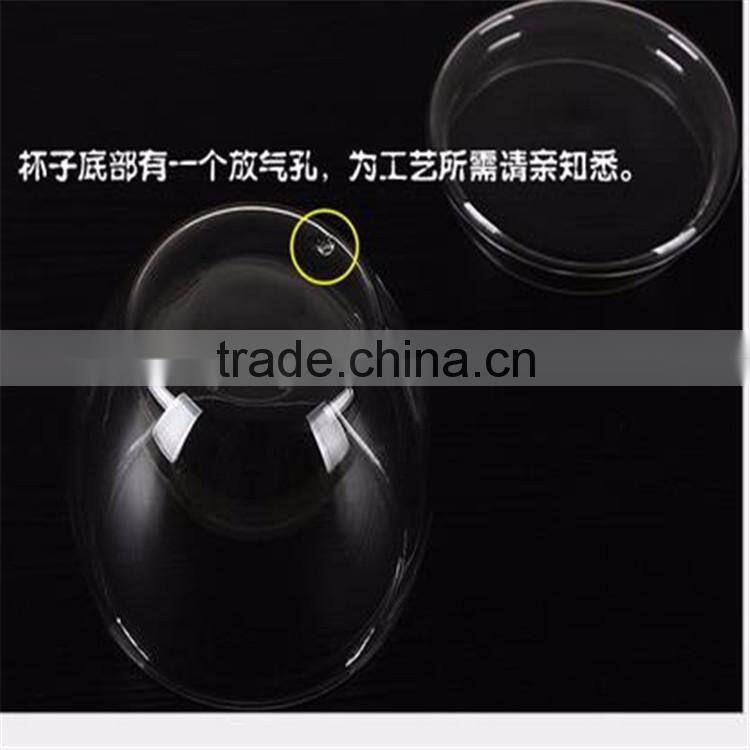 In stock! Hand-made Heat resistant Double wall borosilicate glass cup with lid wholesale