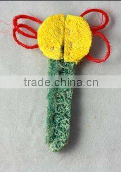 loofah toy for small animal