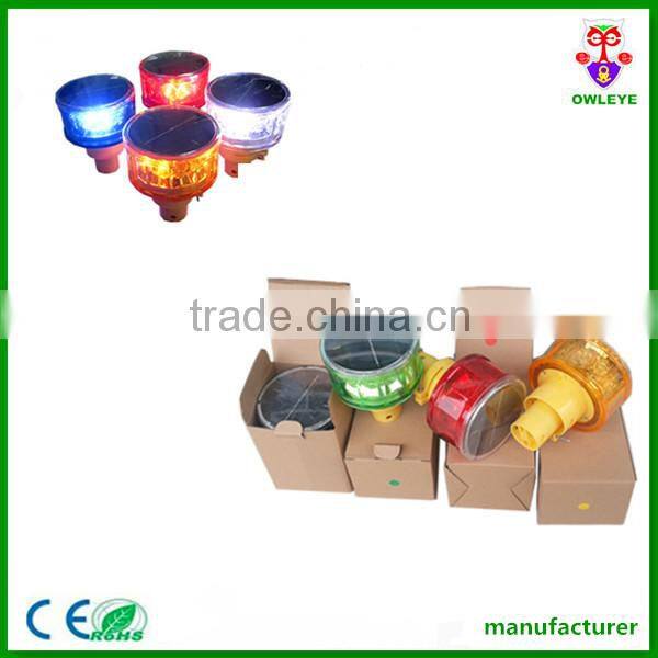 led solar airport runway warning lights/solar airport navigation light