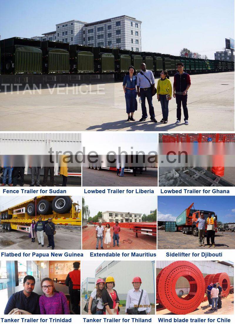 TITAN Silo cement tanker , cement silo trailer -- FOB 14500