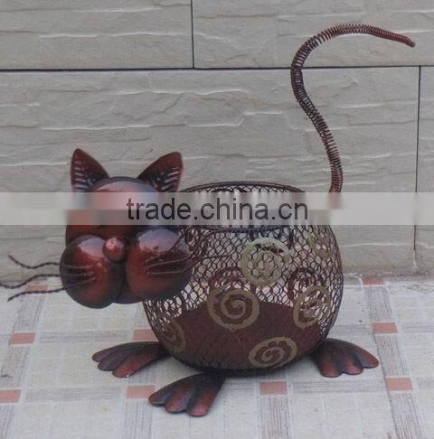 cast iron status chicken table top decorations