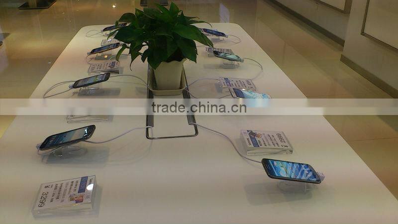 HOT!! DFS 4 ports alarm display stand security anti-theft alarm display stand