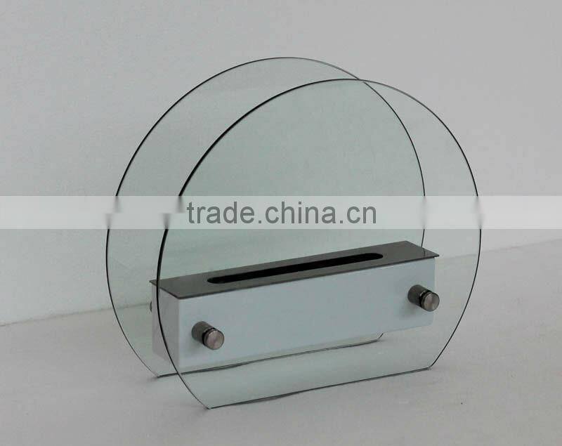 Ethanol fireplace FD47R + Stainless steel burner + Table top