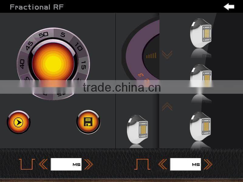 WRINKLE REMOVAL Skin tightening lipo laser Fractional RF machine