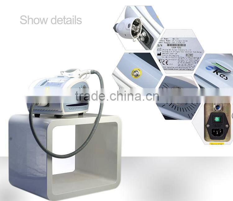 KES-Med150 FDA approval portable ipl+rf style beauty equipment ipl filter for acne treatment