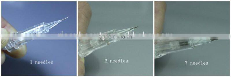 Professinonal Newest Corded or Cordless Meso Derma Stamp Pen with 2pcs Needle Catridage