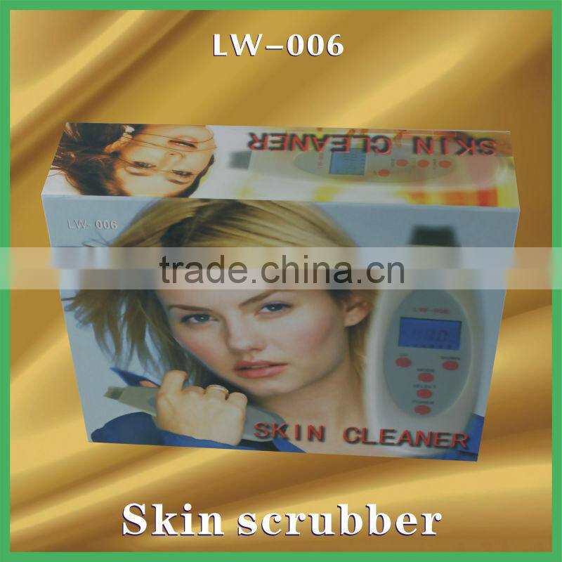 ultrasonic skin scrubber spatula