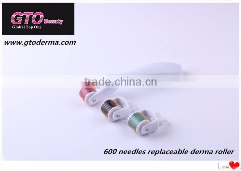 GTO Brand 600 titanium needle micro needle skin roller