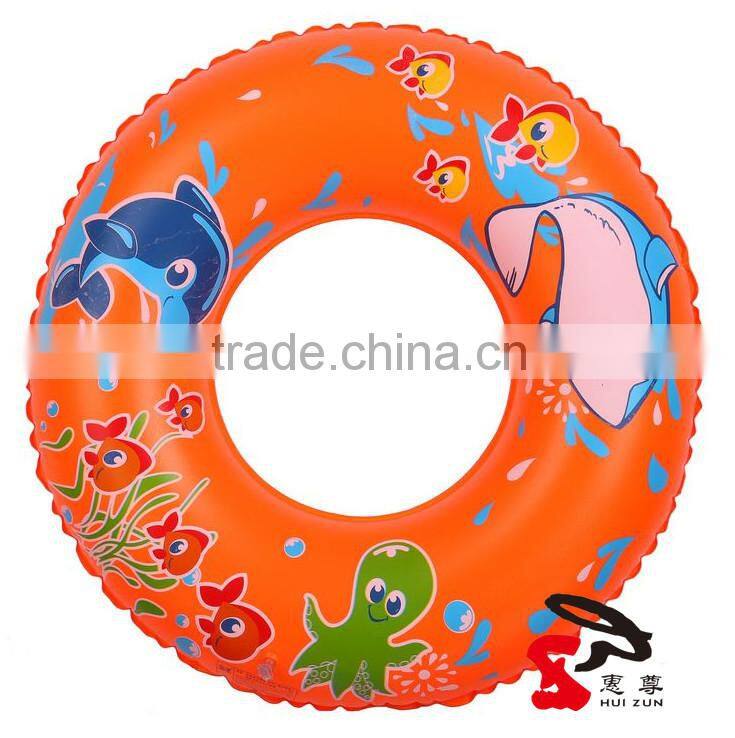 Yiwu factory price inflatable swimming ring with led light,inflatable ring float