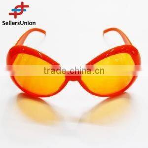 No.1 yiwu exporting commission agent wanted Orange Simple Fashion Glasses for Party
