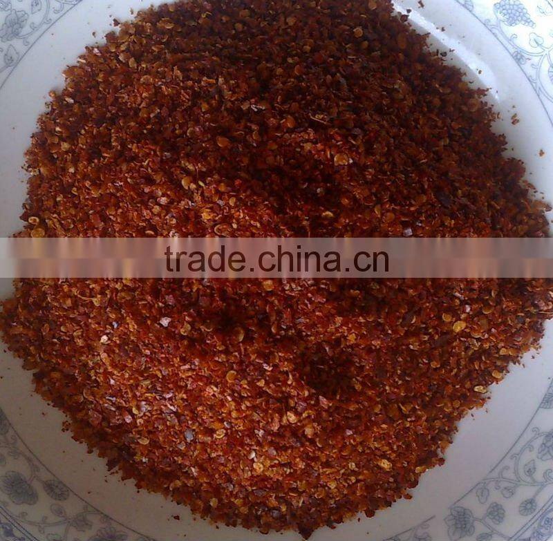 dried red hot chilli pieces
