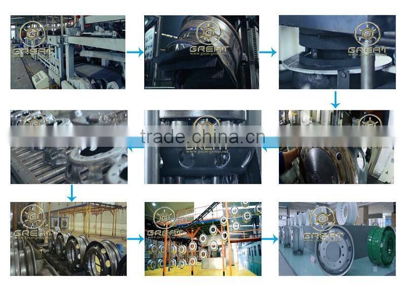 14x4.5 chinese imports wholesale light truck rims steel wheel