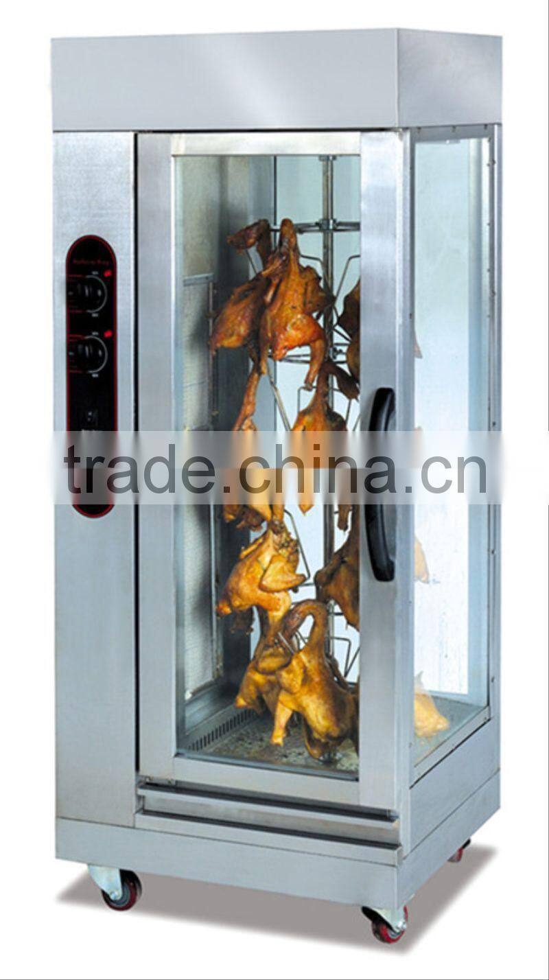 High efficiency new LPG gas chicken rotisserie oven made in China