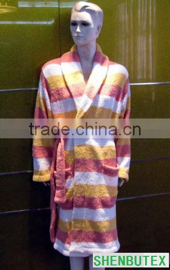 microfiber chenille bathrobe