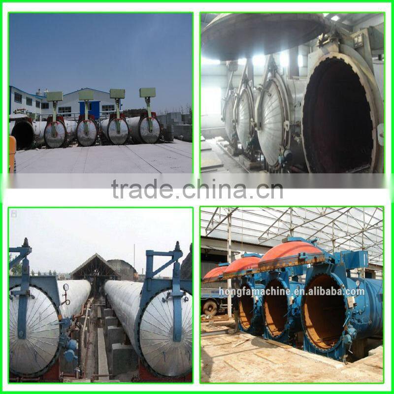 German sand AAC block machinery price / Hongfa brand AAC brick production line / AAC light weight block plant